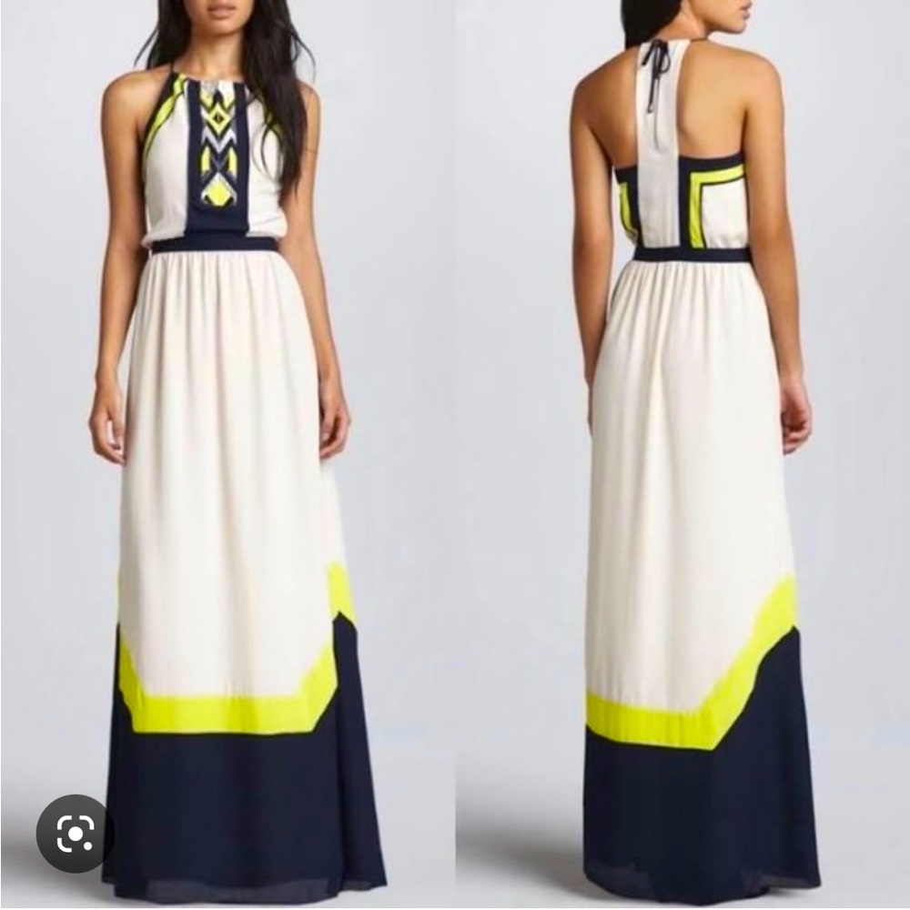 GREYLIN Amanda Tribal Maxi Dress